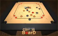 Multiplayer Carrom Board : Real Pool Carrom Game Screen Shot 0