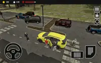 크레이지 택시 운전 게임 지프 택시 : 시뮬레이터 게임 Screen Shot 1