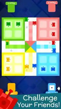 Tank Ludo Game - Free Multiplayer Dice Board Games Screen Shot 2