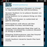 Chess Queen and King Problem Screen Shot 3