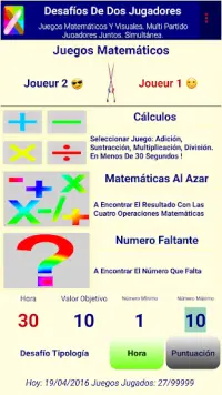 Reto para dos jugadores Screen Shot 0