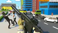 FPS Block Gun PVP War: Battle Craft Shooting Games Screen Shot 0