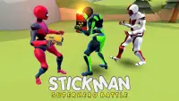 Stickman Superhero Battle Screen Shot 0