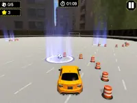 कार स्ट्राइकर फ़ुटबॉल खेल 3 डी Screen Shot 4