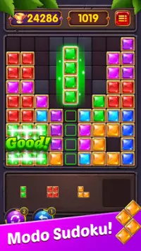 Block Puzzle Gem -Free Cube Sudoku Game Screen Shot 1