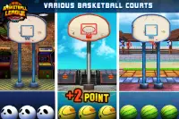 Basketball League - Online Free Throw Match Screen Shot 1