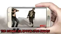 AR Zombies Attack Fun Video Recorder - Free Games Screen Shot 3