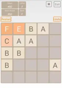 2048 Alphabet A To Z Playyah Com Free Games To Play