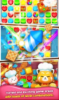 Sweet Cookie : Match3 puzzle in wonderland Screen Shot 7