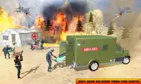 US Army Ambulance 3D Rescue Game Simulator Screen Shot 0