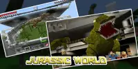 Jurassic Minecraft World MCPE Screen Shot 3