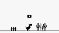 Dino Runner Screen Shot 0