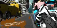 Ciudad de Moto Racer 3D Screen Shot 0