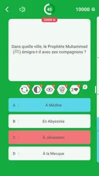 🌙 Islamic Quiz in French 2020 - Quiz, Word Game Screen Shot 2