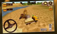 Excavator Simulator River Sand Screen Shot 2