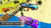 フローティング 車 レーシング 水 サーフィン ゲーム Screen Shot 3