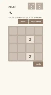 2048 Fun Game Screen Shot 1