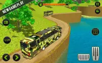Army Soldier Bus Driving Games Screen Shot 0