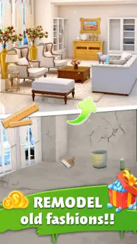 Home Memory: Word Cross & Dream Home Design Game Screen Shot 3