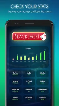 Blackjack! ♠️ Free Black Jack  Screen Shot 2