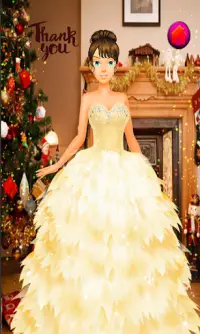 Рождественское платье для сладкой принцессы Screen Shot 3