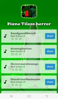 piano tiless horror Screen Shot 0