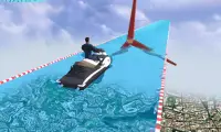 Water Slide Boat Racing Real Screen Shot 1
