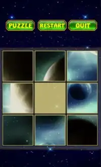स्लाइड पहेली - अंतरिक्ष फिसलने Screen Shot 2