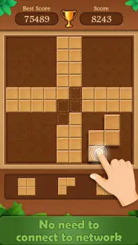 Wood Block Puzzle Screen Shot 3