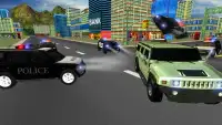 Off Road Car Race:  Police Chase 3D Screen Shot 1