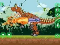 Toy Robot Dino War Carnotaurus Screen Shot 2
