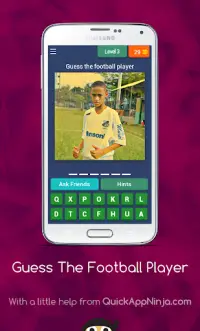 Guess The Football Player Screen Shot 2