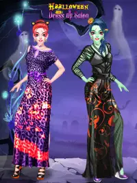 Halloween Dress Up Games For Girls Screen Shot 0