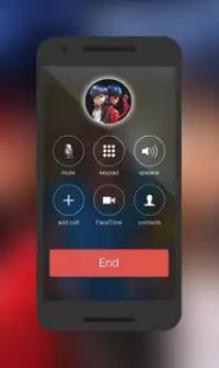 Fake call From Ladybug Simulator Screen Shot 3