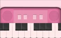Play Magic Pink Piano Tile Animation Keyboard Game Screen Shot 0