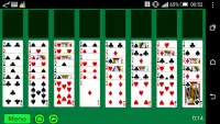 solitaire jogo de cartas Screen Shot 1