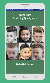 Styles de cheveux pour bébé Screen Shot 0