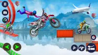 Stuntman Bike Moto Racing Game Screen Shot 1