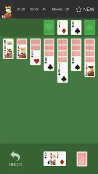 Klondike Solitaire • Permainan kartu klasik ♦♣♥♠ Screen Shot 2