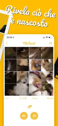 Tile Twist: Puzzle Fotografico Screen Shot 1