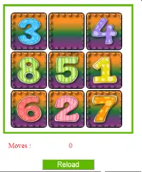 8 puzzle for kids Screen Shot 0