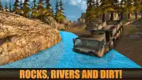 Army Truck Offroad Driver 3D Screen Shot 1