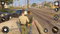 مدينة شرطة سيارة القيادة ألعاب Screen Shot 1