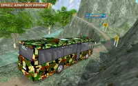 Army Coach Bus Hill Driving 3D Screen Shot 3
