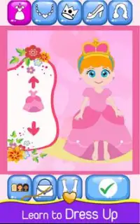 Pink Princess Baby Phone - Baby Unicorn Dress Up Screen Shot 1