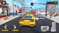 City Taxi Driving Simulator - Free Taxi Games 2021 Screen Shot 1