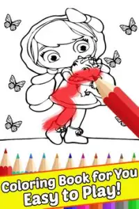 Coloring For Little Girls Screen Shot 1