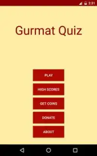 Gurmat Quiz Screen Shot 5