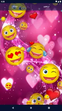 Cute Emoji Live Wallpaper Screen Shot 6