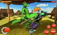 Animal Kung Fu Battle - Boxing Ring Fighting Game Screen Shot 2
